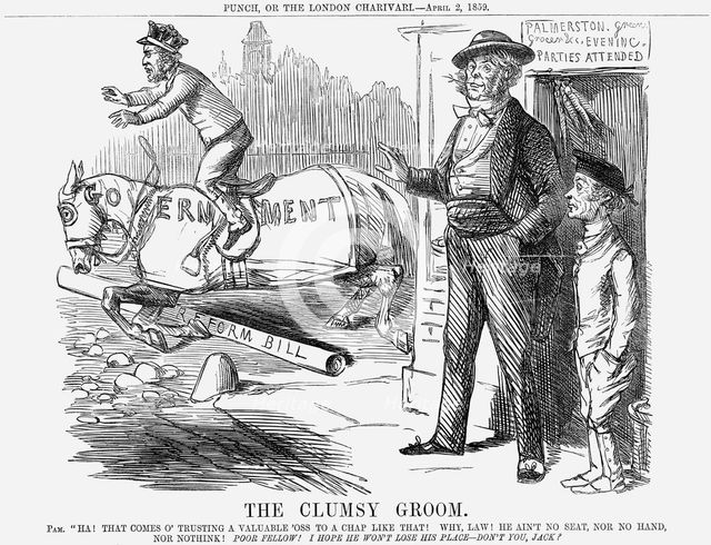 'The Clumsy Groom', 1859. Creator: Unknown.