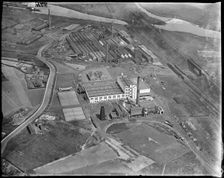 The Co-operative Wholesale Society Ltd Soap and Candle Works, Irlam, Greater Manchester, c1930s. Creator: Arthur William Hobart