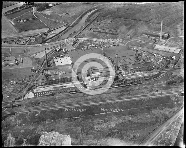 The Co-operative Wholesale Society Ltd Soap and Candle Works, Irlam, Greater Manchester, c1930s. Creator: Arthur William Hobart.