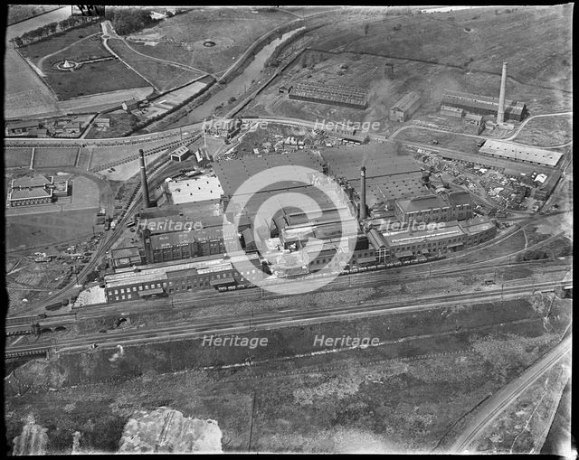 The Co-operative Wholesale Society Ltd Soap and Candle Works, Irlam, Greater Manchester, c1930s. Creator: Arthur William Hobart.