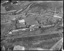 The Co-operative Wholesale Society Ltd Soap and Candle Works, Irlam, Greater Manchester, c1930s. Creator: Arthur William Hobart