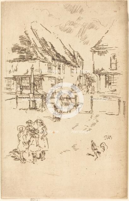 The Cock and the Pump, c. 1887. Creator: James Abbott McNeill Whistler.