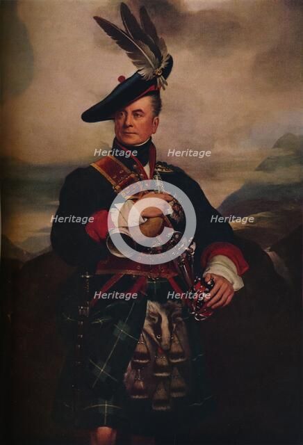 The Cock of the North: George, Fifth Duke of Gordon', c1812. Artist: George Sanders.