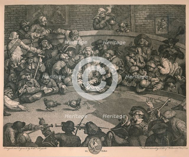 'The Cock-pit', 1759.  Artist: William Hogarth.