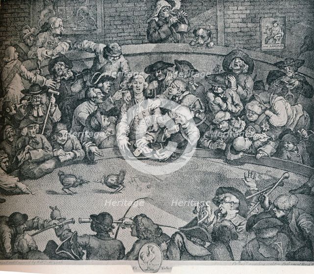 The Cock Pit, c1840, (1917). Artist: George Presbury