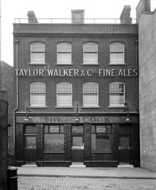 The Cock public house, Shadwell High Street, London, 1912. Artist: Bedford Lemere and Company
