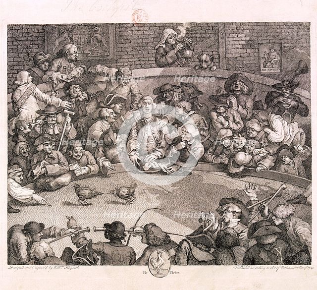 'The cockpit', London, 1759. Artist: William Hogarth