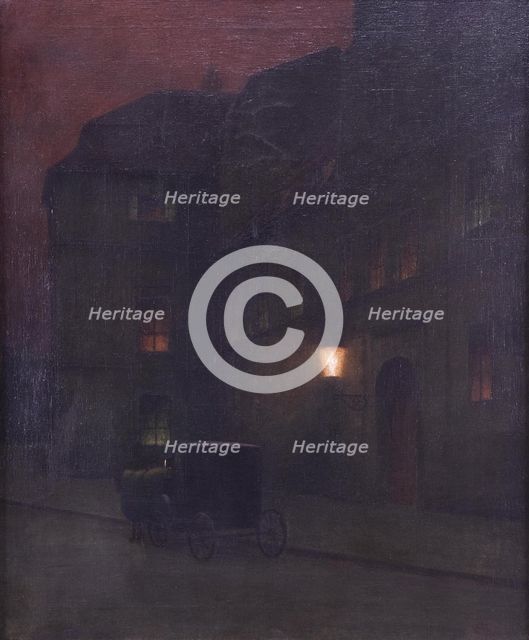 The coach , c. 1900. Artist: Schikaneder, Jakub (1855-1924)