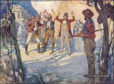 The Coach Would Be Held-Up and All The Passengers Robbed c1908, (c1920). Artist: Joseph Ratcliffe Skelton