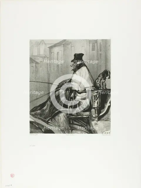 The Coachman, n.d. Creator: Eugene Leroux.