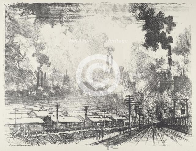 The Coal Mine, 1916. Creator: Joseph Pennell.