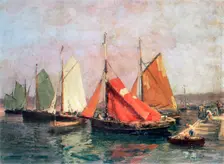 The Coast of Breton c1907-1915. Artist: Leon Hubert