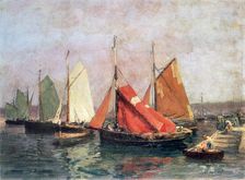 The Coast of Breton c1907-1915. Artist: Leon Hubert