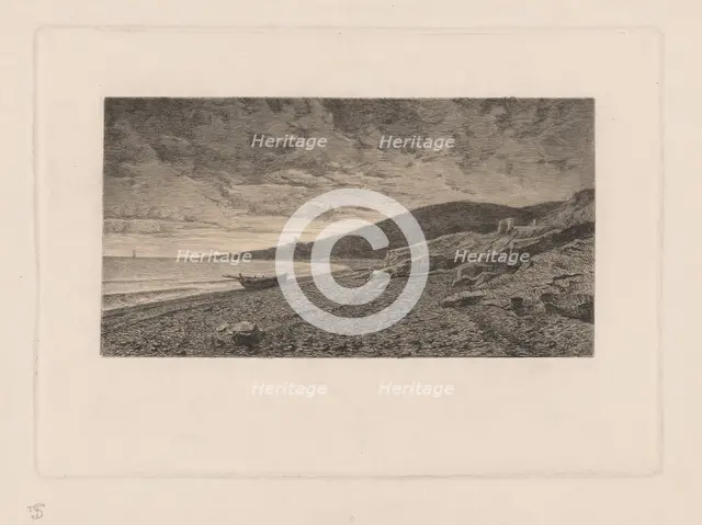 The Coast of Elba, 1870?. Creator: Telemaco Signorini.