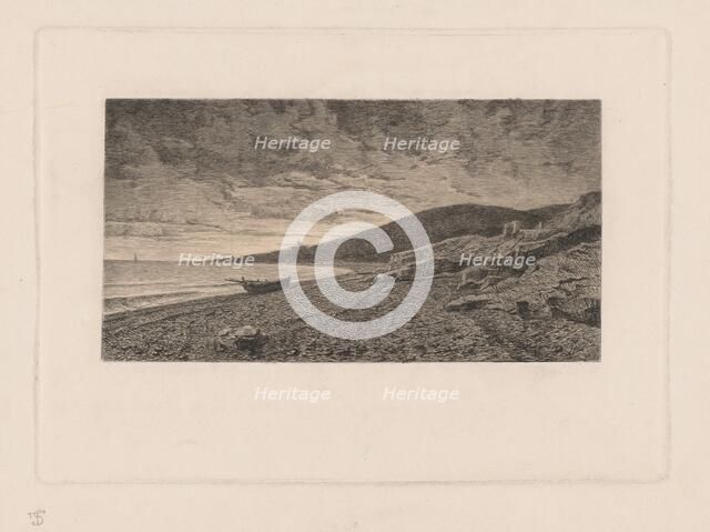 The Coast of Elba, 1870?. Creator: Telemaco Signorini.