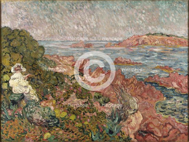 The coast at Anthéor  , 1900s. Creator: Valtat, Louis (1869-1952).