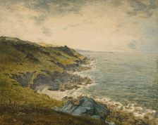 The Coast at Gréville, mid-late 19th century. Creator: Jean Francois Millet