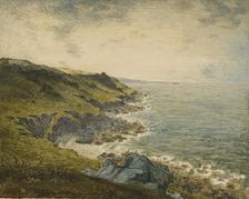 The Coast at Gréville, mid-late 19th century. Creator: Jean Francois Millet