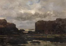The Coast at Saintonge, 1879. Creator: Leonce Chabry