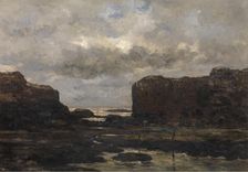 The Coast at Saintonge, 1879. Creator: Leonce Chabry