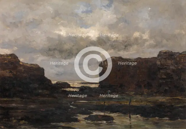 The Coast at Saintonge, 1879. Creator: Leonce Chabry.