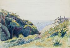 The Coastguard’s House, Ecclesbourne, 1918. Artist: Lucien Pissarro