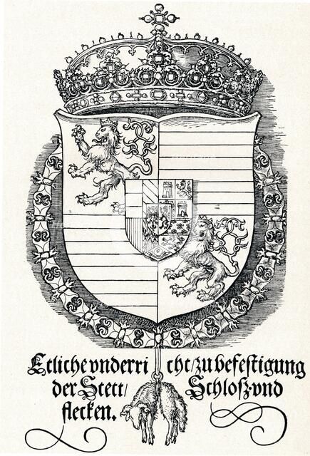 'The Coat of Arms of Ferdinand I, King of Hungary and Bohemia', 1527 (1906). Artist: Albrecht Durer.