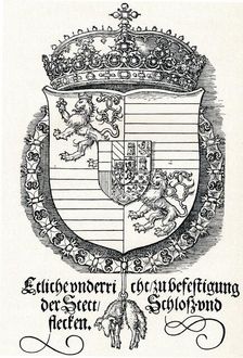The Coat of Arms of Ferdinand I, King of Hungary and Bohemia 1527 (1906). Artist: Albrecht Durer