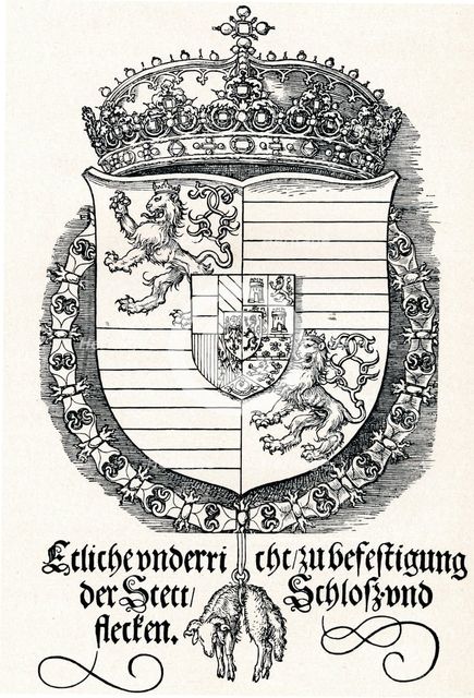 'The Coat of Arms of Ferdinand I, King of Hungary and Bohemia', 1527 (1906). Artist: Albrecht Durer.