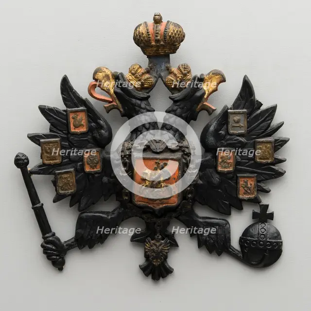 The Coat of Arms of Russian Empire, Second Half of the 19th cen.. Creator: Russian Applied Art.