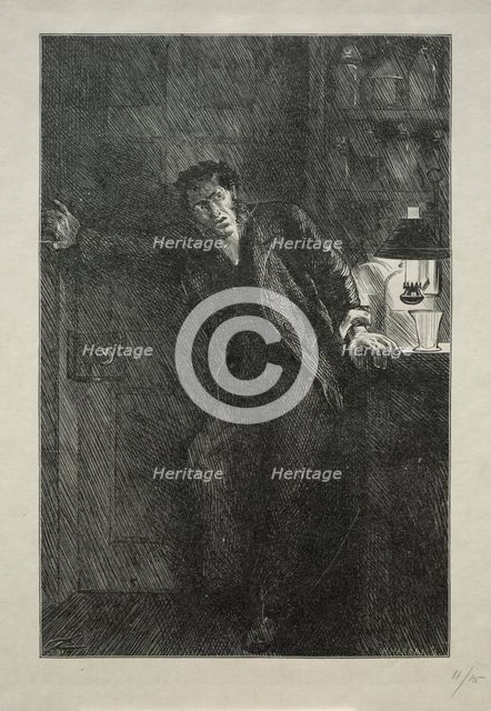 The Coat with the Fur Lining, 1869. Creator: Charles Samuel Keene (British, 1823-1891).