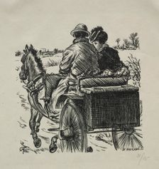 The Coat with a Fur Lining, 1869. Creator: Charles Samuel Keene (British, 1823-1891)