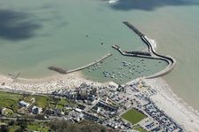 The Cobb at Lyme Regis, Dorset, 2016. Creator: Historic England