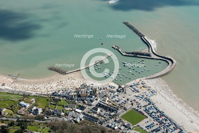 The Cobb at Lyme Regis, Dorset, 2016. Creator: Historic England.