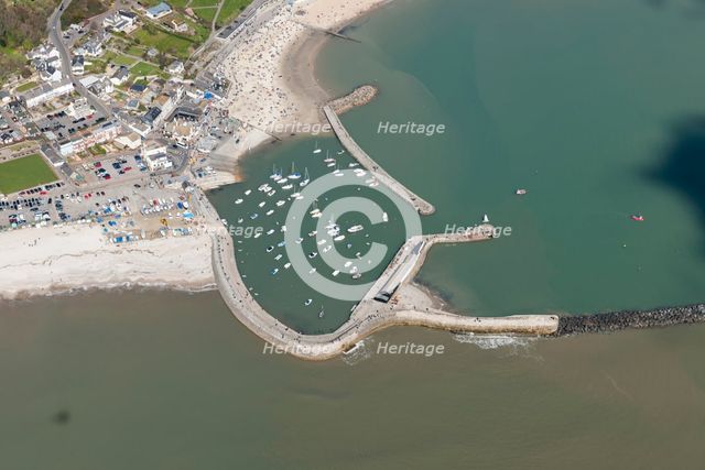 The Cobb at Lyme Regis, Dorset, 2016. Creator: Historic England.
