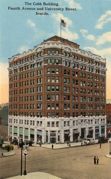 The Cobb Building, Fourth Avenue and University Street, Seattle, Washington, USA, 1911