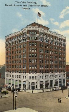 The Cobb Building, Fourth Avenue and University Street, Seattle, Washington, USA, 1911