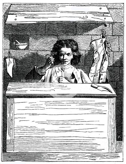 The Cobbler, 1737-1742.Artist: Bouchardon