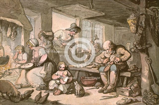 'The Cobbler's Happy Family', (c1900). Creator: Unknown.