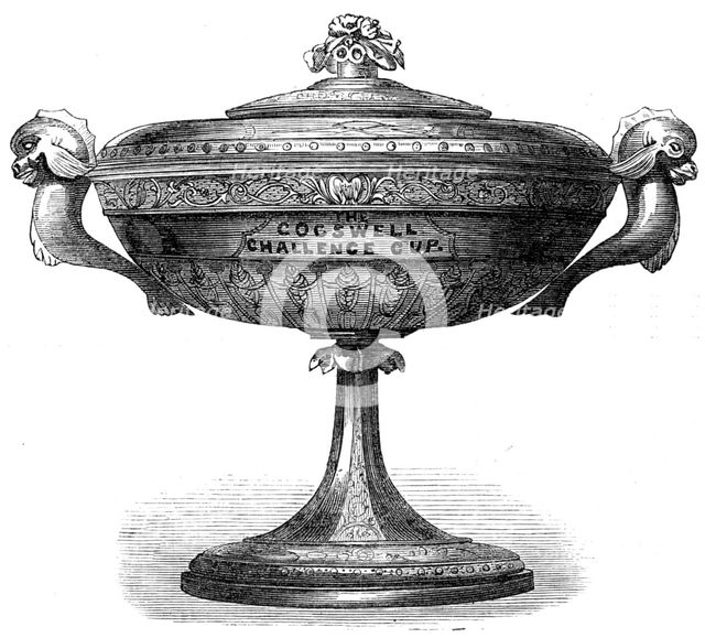 The Cogswell Challenge-Cup of the British North American Rifle Volunteers...Nova Scotia, 1865. Creator: Unknown.
