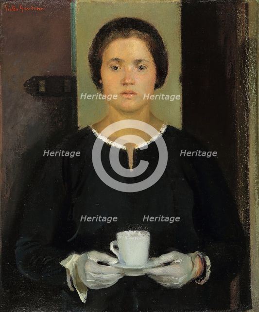The coffee, c1928. Creator: Gaudenzi, Pietro (1880-1955).