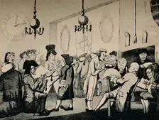 The Coffee Room at Lloyd's, 1798 (1928)