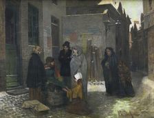 The Coffee Roaster, 1857. Creator: Charles Corneille Auguste de Groux