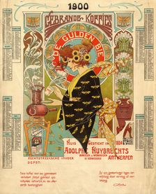 The coffee-roasting house and store "L'Abeille d'Or", c1900. Creator: Crespin, Adolphe (1859-1944)