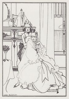 The Coiffing, from The Savoy No. 3, 1896. Creator: Aubrey Beardsley