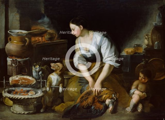 The Cook, 2nd half of the 17th century. Creator: Bartolomé Esteban Murillo.