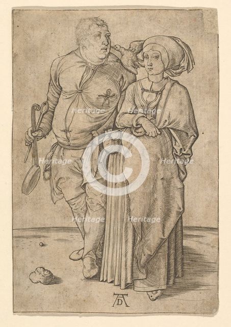 The Cook and His Wife (copy).n.d. Creator: Unknown.