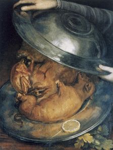 The Cook c1570. Artist: Giuseppe Arcimboldi
