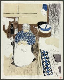 The Cook, plate eleven from Landscapes and Interiors, 1899. Creator: Edouard Vuillard