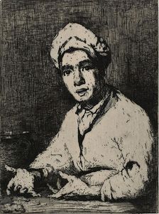 The Cook's Recipe, 1878. Creator: Theodule Ribot